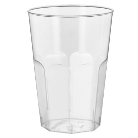 Bicchiere Plastica "Deco" PS Trasparente 200 ml (25 Pezzi)