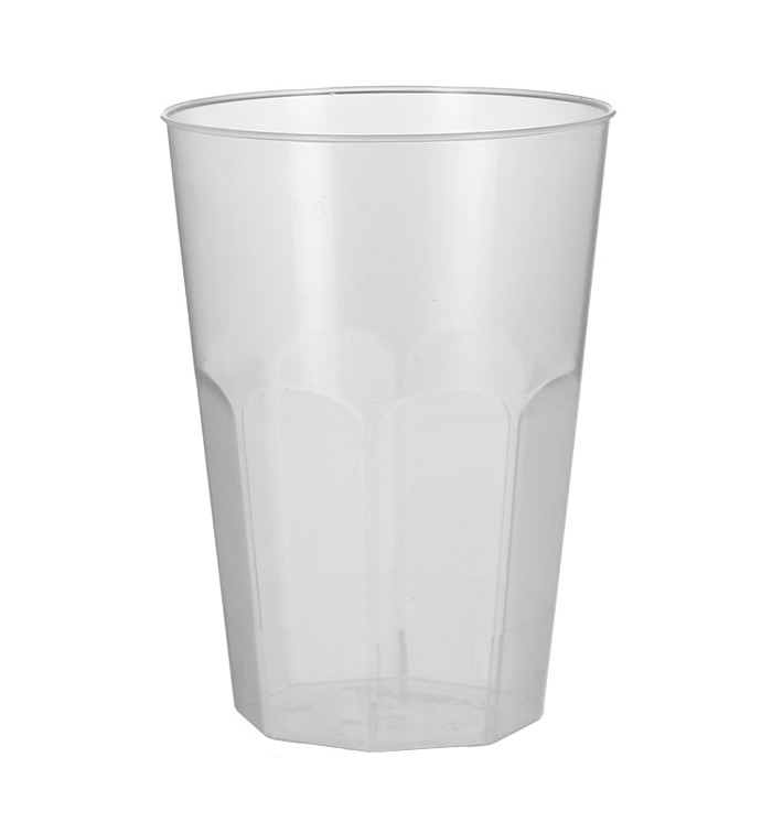 Bicchiere Plastica "Deco" PP Trasparente 300 ml (450 Pezzi) Bicchiere Plastica "Deco" PP Trasparente 300 ml (450 Pezzi)