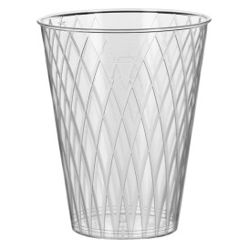 Bicchiere di Plastica Rigida Rombi PS 200 ml (50 Pezzi)