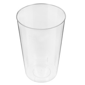 Bicchiere di Plastica Rigida Trasparente PS 500 ml (30 Pezzi)