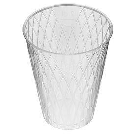 Bicchiere di Plastica Rigida Rombi PS 200 ml (1000 Pezzi)