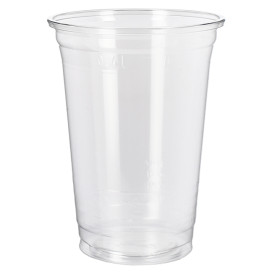 Bicchiere di Plastica Rigida in PET 532ml Ø9,5cm (50 Pezzi)