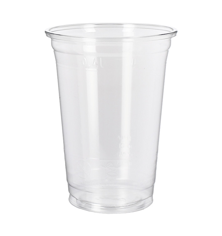 Bicchiere di Plastica Rigida in PET 532ml Ø9,5cm (50 Pezzi)