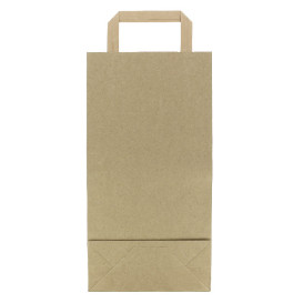 Sacchetti per bottiglie Carta kraft 19+8x37cm (50 Pezzi)