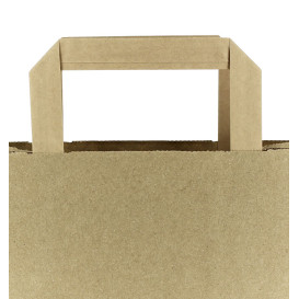 Sacchetti per bottiglie Carta kraft 19+8x37cm (50 Pezzi)