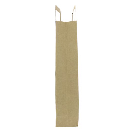 Sacchetti per bottiglie Carta kraft 19+8x37cm (50 Pezzi)