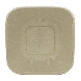 Contenitori Canna Zucchero e Coperchio 750ml 190x190x80mm (90 Pezzi)