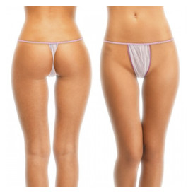 Mini Tanga in TNT di PP Dama Mini  Bianco (100 Pezzi)
