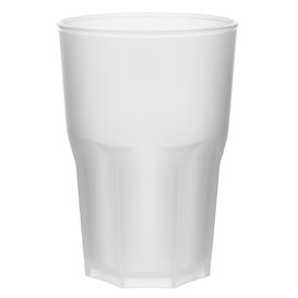 Bicchiere Plastica Trasparente PP Ø85mm 400ml (5 Pezzi)