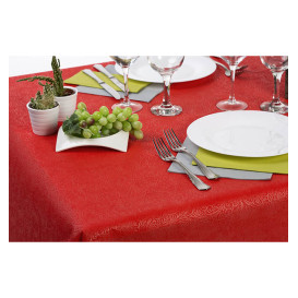 Tovaglia Non Tessuto PLUS Rosso 100x100cm (100 Pezzi)