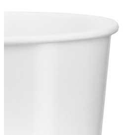 Bicchiere di Carta 9 Oz/280ml Bianco Ø8,0cm (600 Pezzi)