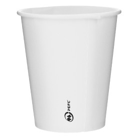 Bicchiere di Carta 6Oz/180ml Bianco Ø7,0cm (1.000 Pezzi)