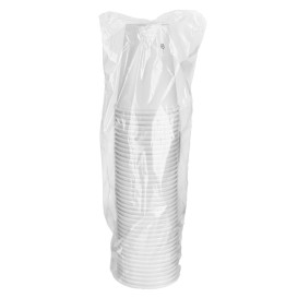 Bicchiere di Carta 12 Oz/360ml Bianco Ø8,9cm (40 Pezzi)