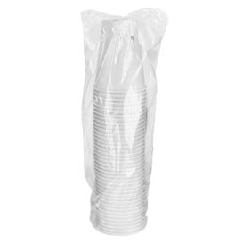 Bicchiere di Carta 12 Oz/360ml Bianco Ø8,9cm (600 Pezzi)