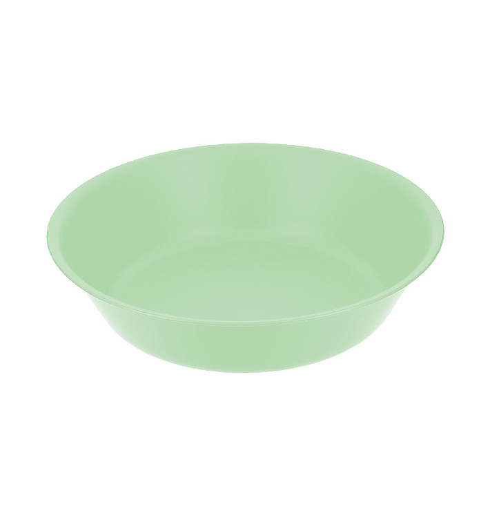 Piatto Riutilizzabile Durable PP Minerale Verde Ø18cm (54 Pezzi) Piatto Riutilizzabile Durable PP Minerale Verde Ø18cm (54 Pezzi)