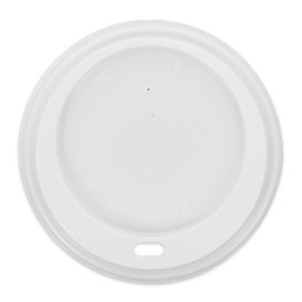 Coperchio con Foro per Bicchiere di Carta 12, 16 y 22 Oz Ø9,0cm (100 Pezzi)