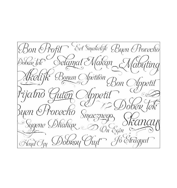 Tovaglietta di Carta 30x40cm "Buon Appetito" 40g (1.000 Pezzi) Tovaglietta di Carta 30x40cm "Buon Appetito" 40g (1.000 Pezzi)