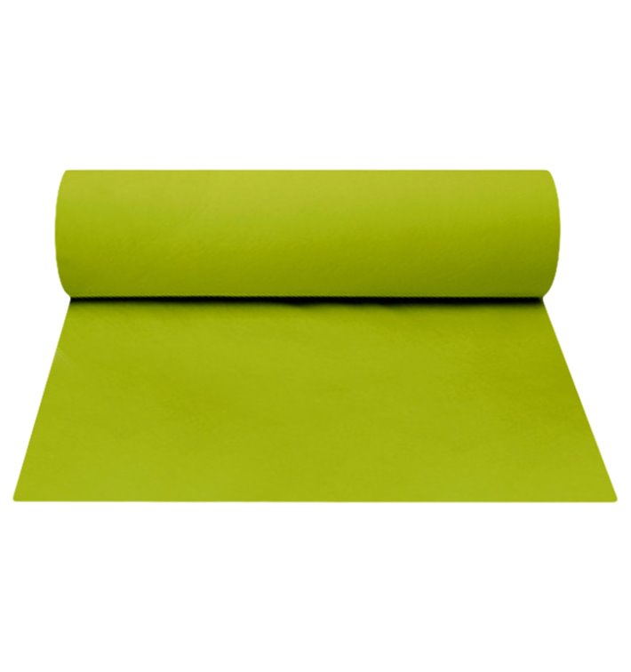 Tovaglia Runner Tessuto non Tessuto Pretagliata Pistacchio 0,4x48m 50g (6 Pezzi) Tovaglia Runner Tessuto non Tessuto Pretagliata Pistacchio 0,4x48m 50g (6 Pezzi)
