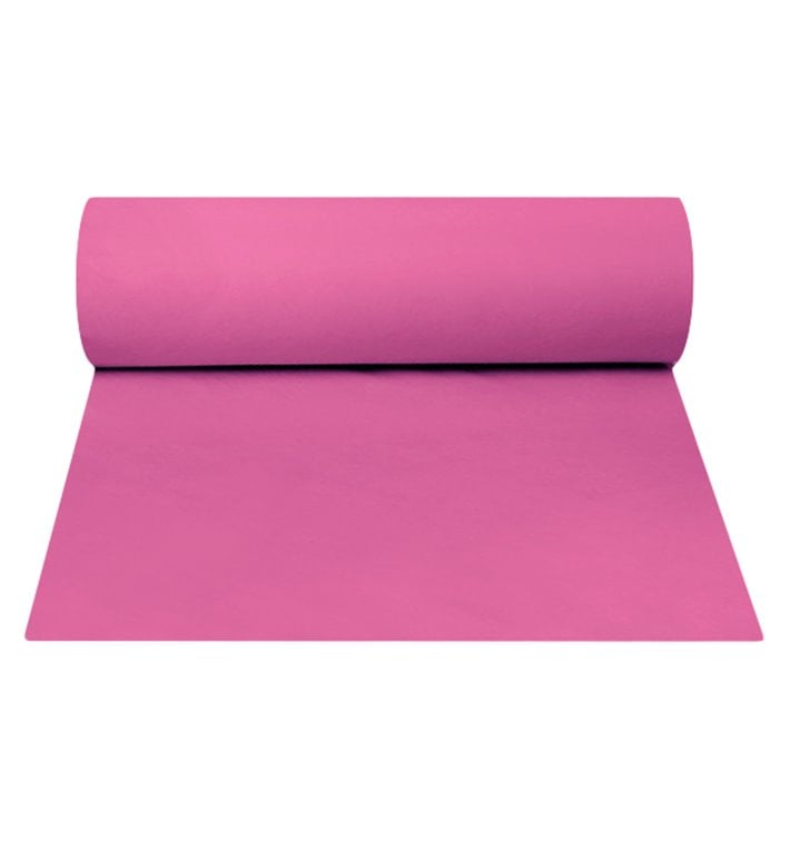 Tovaglia Runner Tessuto non Tessuto Pretagliata Fucsia 0,4x48m 50g (1 Pezzi) Tovaglia Runner Tessuto non Tessuto Pretagliata Fucsia 0,4x48m 50g (1 Pezzi)
