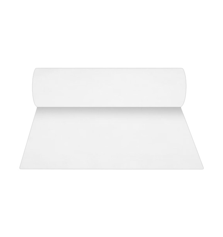 Tovaglia Runner Tessuto non Tessuto Pretagliata Bianco 0,4x48m 55g (1 Pezzo) Tovaglia Runner Tessuto non Tessuto Pretagliata Bianco 0,4x48m 55g (1 Pezzo)
