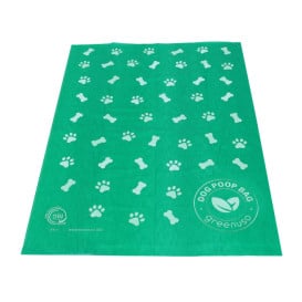 Sacchetto per escrementi per cani 100% bio 23x32cm (300 Pezzi)