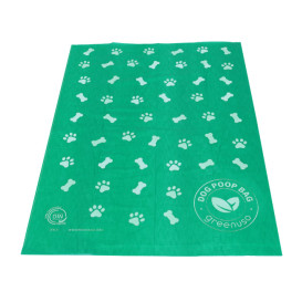Sacchetto per escrementi per cani 100% bio 23x32cm (3.000 Pezzi)