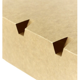 Scatola Cibo Kraft 16,5x7,5x6cm (25 Pezzi)
