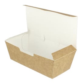 Scatola Cibo Kraft 16,5x7,5x6cm (600 Pezzi)