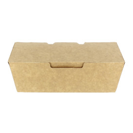 Scatola Cibo Kraft 16,5x7,5x6cm (600 Pezzi)