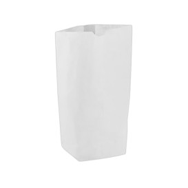 Sacchetto di carta con Base Esagonale Bianco 19x26cm (1000 Pezzi)