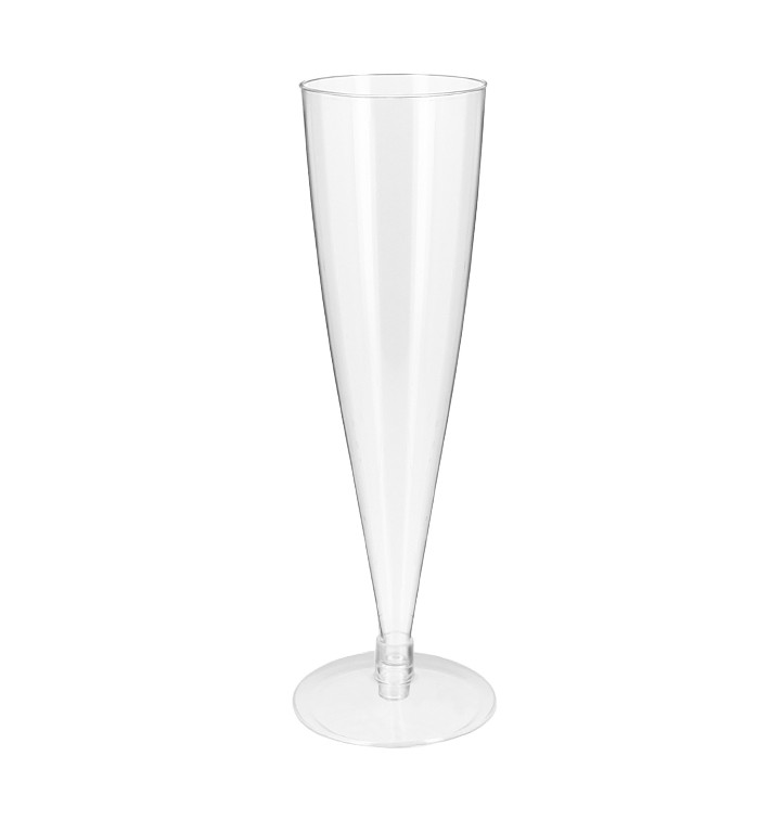 Calice Flute Plastica Trasparent 150ml 2P (432 Pezzi) Calice Flute Plastica Trasparent 150ml 2P (432 Pezzi)