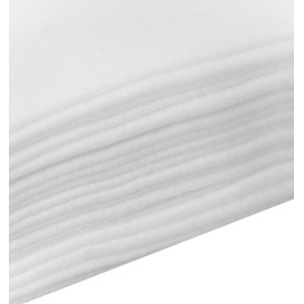 Asciugamani in Spunlace Bianco 40x80cm 43g/m² (25 Pezzi)