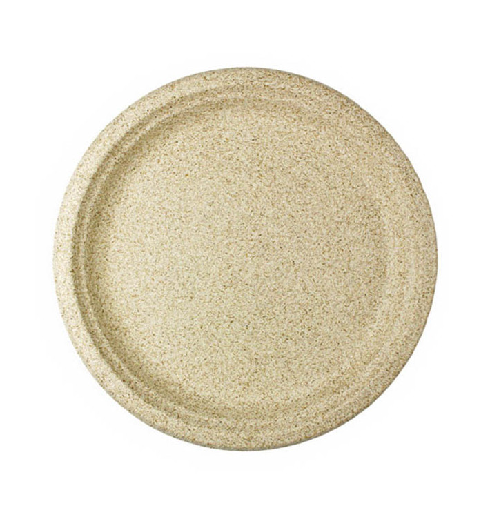 Piatti Bio di Crusca di Frumento Ø26cm (800 Pezzi) Piatti Bio di Crusca di Frumento Ø26cm (800 Pezzi)