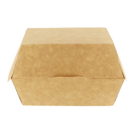 Scatola Kraft per Hamburger 12x12x7 cm (25 Pezzi)