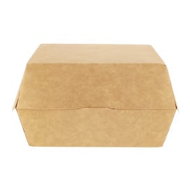 Scatola Kraft per Hamburger Mega 16,5x18x9cm (200 Pezzi)