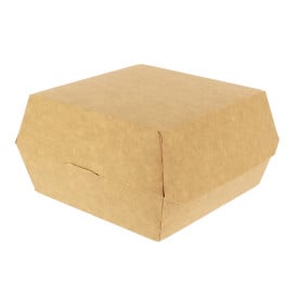 Scatola Kraft per Hamburger Mega 16,5x18x9cm (200 Pezzi)