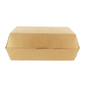 Scatola Kraft per Hamburger Gigante 23x17,5x8cm (175 Pezzi)
