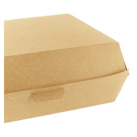 Scatola Kraft per Hamburger Gigante 23x17,5x8cm (175 Pezzi)