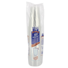 Bicchiere di Plastica PP Transparente 615ml (50 Pezzi)