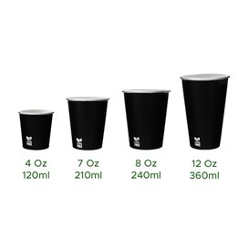 Bicchiere di Plastica Rigida in PET 7Oz/210ml (50 Pezzi)