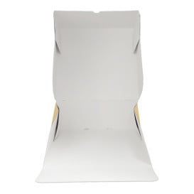 Scatola Cartone Kraft con Frontale Pieghevole 35x35+10cm (100 Pezzi)