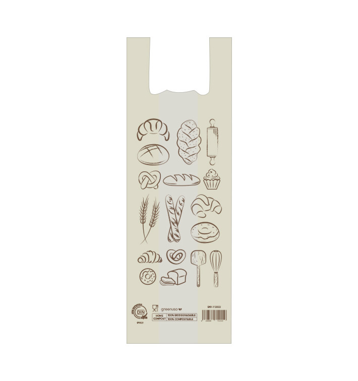 Sacchetto per il Pane Home Compost “Bakery” 30x60cm (100 Pezzi) Sacchetto per il Pane Home Compost “Bakery” 30x60cm (100 Pezzi)