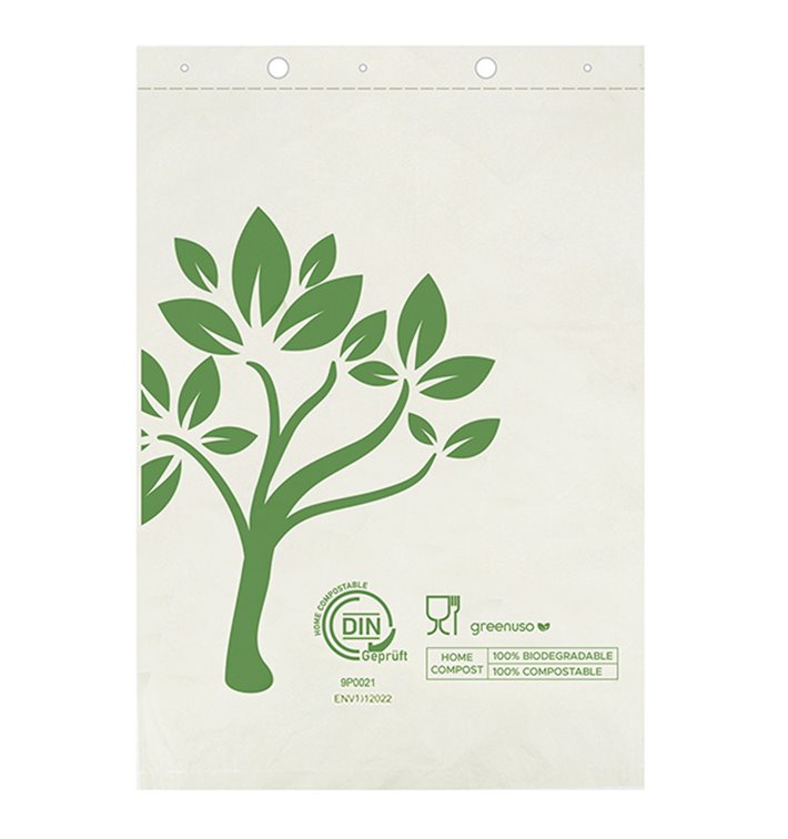 Sacchetti Mercato Block Home Compost “Be Eco!” 23x33cm (3.000 Pezzi) Sacchetti Mercato Block Home Compost “Be Eco!” 23x33cm (3.000 Pezzi)