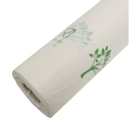 Sacchetti Spazzatura 100% Biodegradabile 52x58cm (100 Pezzi)