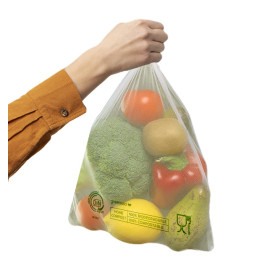 Sacchetti Mercato Block Home Compost “Classic” 30x40cm 12µm (100 Pezzi)