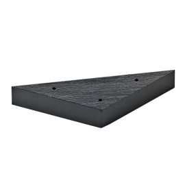 Supporto di Bambu Nero per Spiedi 140x80mm (10 Pezzi)