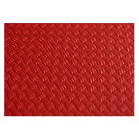 Tovaglietta di Carta Rosso 1,2x1,8m (24 Pezzi)