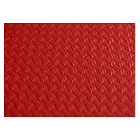 Tovaglietta di Carta Rosso 1,2x1,8m (24 Pezzi)