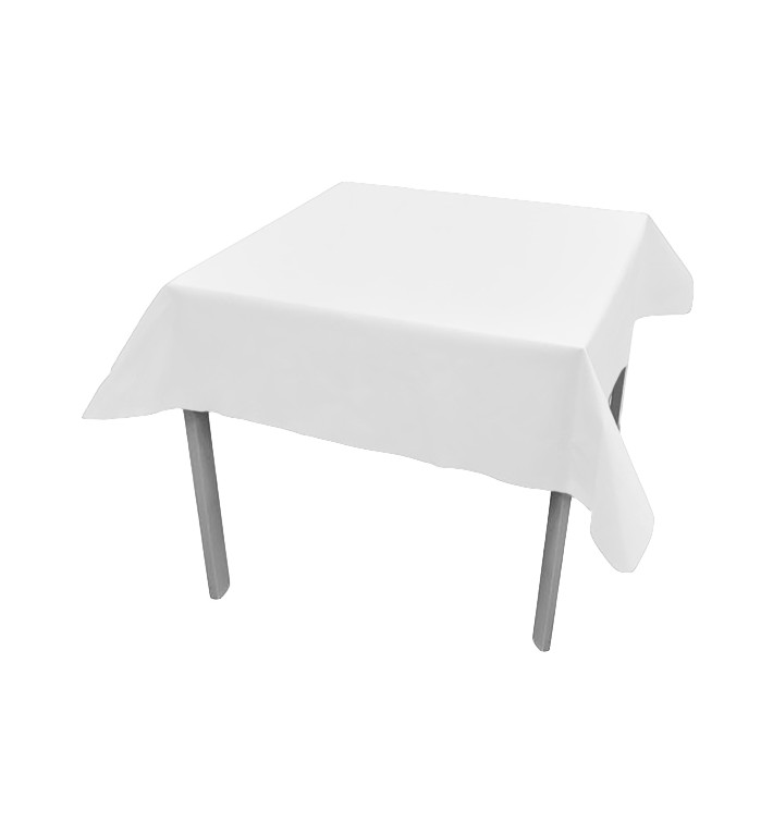 Tovaglia Non Tessuto Bianco 120x120cm (150 Pezzi) Tovaglia Non Tessuto Bianco 120x120cm (150 Pezzi)