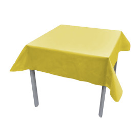 Tovaglia Non Tessuto Giallo 120x120cm (150 Pezzi)